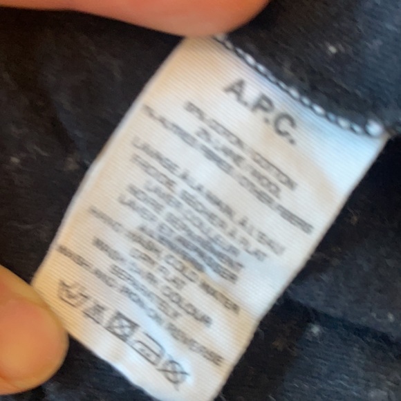 A.P.C. Men's tee shirt size L - Picture 5 of 7